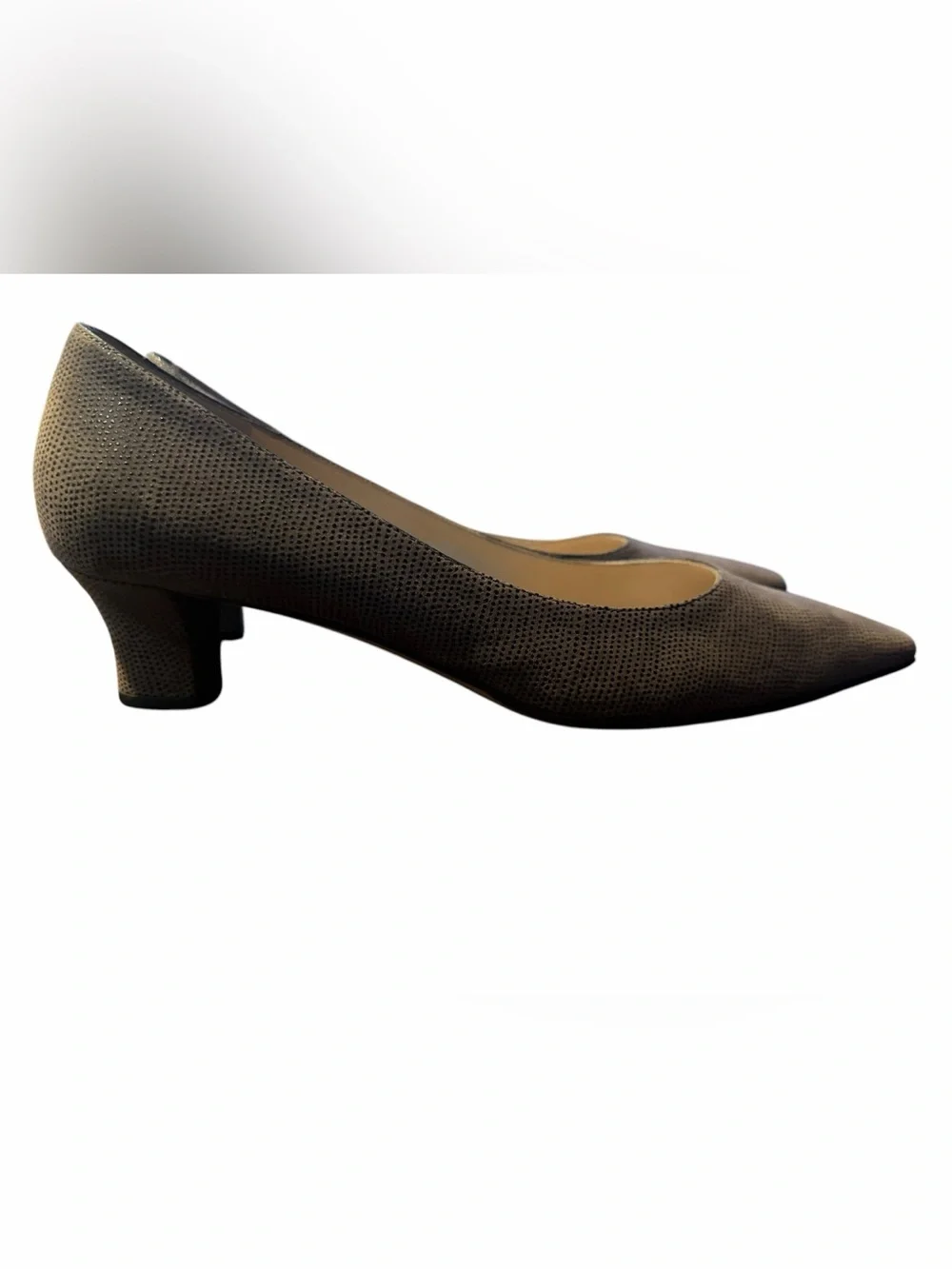 Bruno Magli🌟Taupe Pointed-Toe Heels🌟Brand New🌟Size 9🌟Gorgeous and Iconic! - Picture 4 of 5